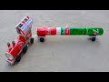 How To Make A Matchbox Water Tanker Train DIY Water Tanker Train With DC Motor Train Tanker