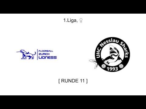 1.Liga GF, ♀, Gruppe 2, R11, Floorball Zurich Lioness - Nesslau Sharks