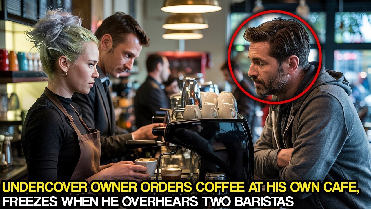 Undercover Owner Orders Coffee At His Own Cafe, Freezes When He Overhears Two Baristas