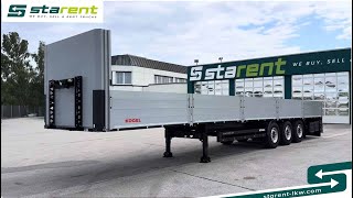 Kögel Baustofftrailer, Liftachse, Lenkachse, 80 cm Bordwände, TÜV NEU Pritschenauflieger kaufen - Bild 4 | Autoline AT Kögel Baustofftrailer, Liftachse, Lenkachse, 80 cm Bordwände, TÜV NEU Pritschenauflieger | Bild 4 - Autoline