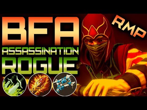 Assassination Rogue BFA: 3V3 Arena RMP (BFA Assa Rogue PVP)