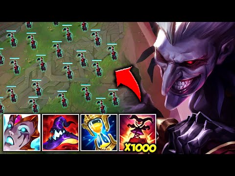 TURNING THE MAP INTO A MINE FIELD OF SHACO TRAPS (WATCH YOUR STEP)