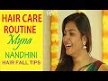 Hair Fall Tips Hair Care Routine By Myna Nandhini India 2018