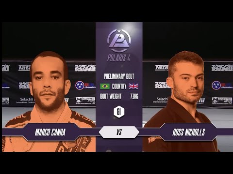 Polaris 4 Submission Grappling | Ross Nicholls vs Marco Canha | Full Prelim Card