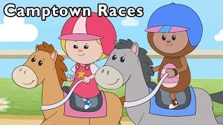 Camptown Races and More | Happy Running Horse Game | Baby Songs from Mother Goose Club!