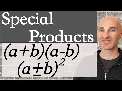 Special Products of Binomials