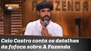 Caio Castro vai apresentar ‘A Fazenda’? O Wikipédia diz que sim, ele diz que não