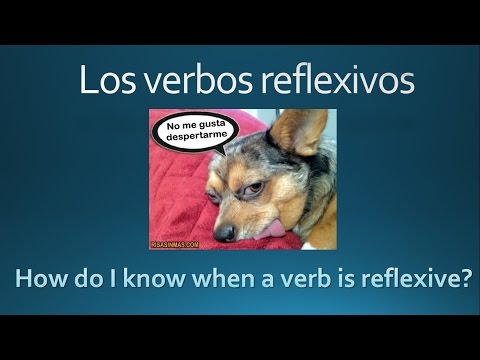 Spanish Reflexive Verbs: A Better Way to Understand Them