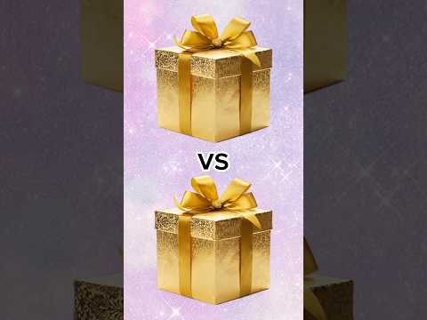 Choose Your Gift 🎁 || 2 Gift Box Challenge || #chooseyourgift #gift #challenge  #fashion #trending