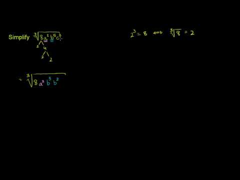 Simplifying Radical Expressions 3