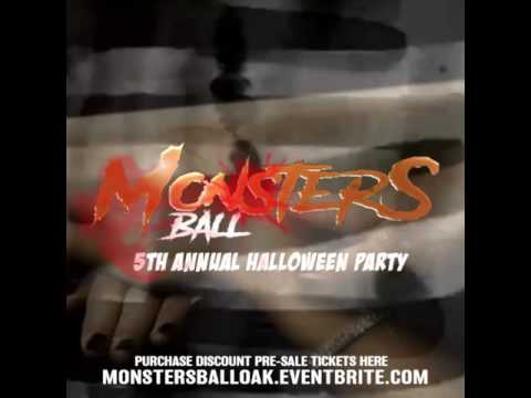 Sat. Oct 29th MONSTERS BALL OAKLAND Inside Tribune Tavern