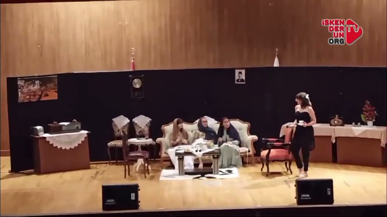 Öğrencilerin 8 aylık çalışması ‘Kanaviçe’ oyunu beğenildi…