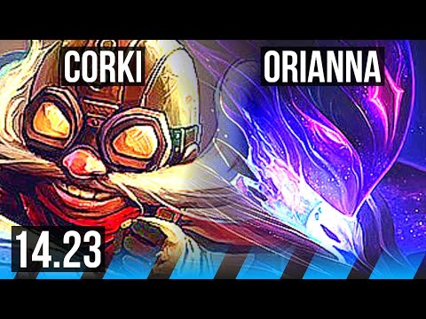 CORKI vs ORIANNA (MID) | KR Master | 14.23