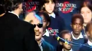 Stevie Wonder &amp; Luciano Pavarotti - Peace wanted just to be free (live)
