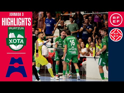 Resumen #PrimeraDivisiónFS | CA Osasuna Magna 5-2 Family Cash Alzira  | Jornada 3