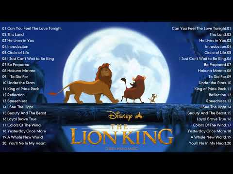 Disney The Lion King Relaxing Piano Music - Music For Sleep, Study, Calm
