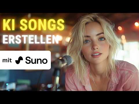 Create AI songs for free with Suno - Tutorial in German 2025 🎙️🎶