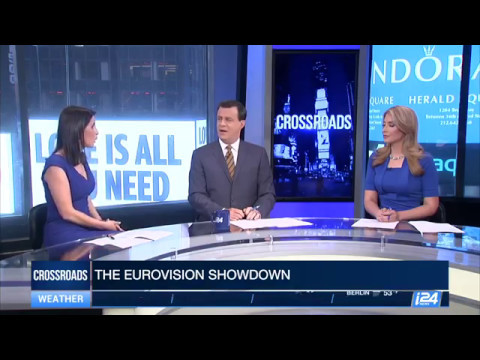 Explaining Eurovision to American audience on #i24NEWS #CROSSROADS
