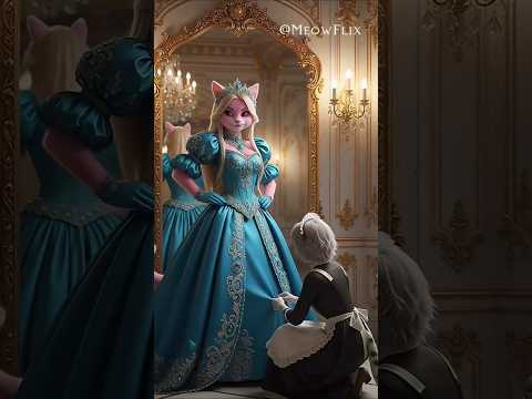 The False Kitten Princess - Part 4 #catshorts #catstory #kitten #catstory #cartoon #meow #meowflix