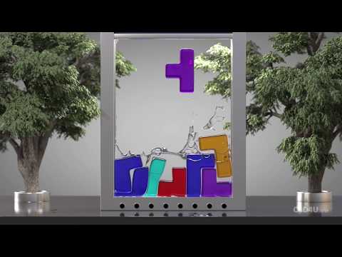 Softbody Tetris V9 - C4D4U