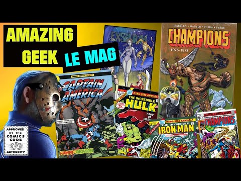 AMAZING GEEK LE MAG #45 - Les CHAMPIONS +  EXSILIUM et CAPTAIN AMERICA