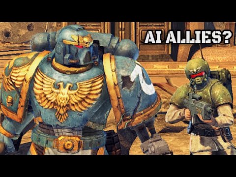 Ultramarine & Imperial Guard vs Orks! - Warhammer 40K: Space Marine, Augmented Mod 2022