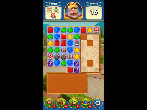 Royal Match Level 2343 - NO BOOSTERS GAMEPLAY 👑 | SKILLGAMING ✔️