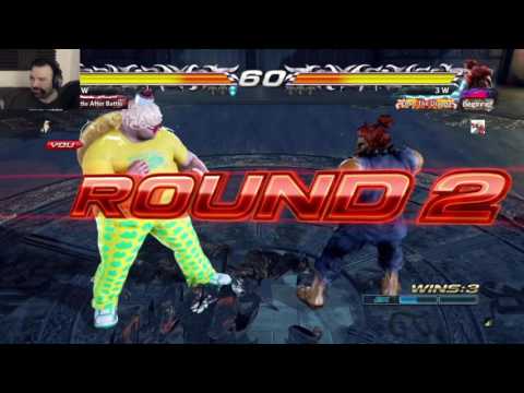Tekken 7: DSP vs. VenomousFatman CHALLENGE pt15 - Bob vs. Akuma