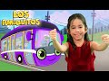 Las Ruedas Del Autobús Con Eva Cancion Infantil Los Amiguitos Canciones Infantiles