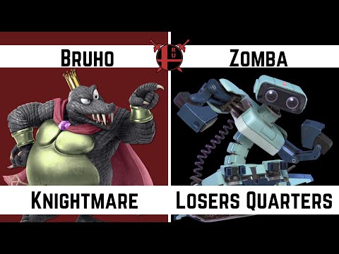 Knightmare at the Roundtable -  Bruho (K Rool, Meta Knight, Kazuya) vs Zomba (ROB) - Losers Quarters