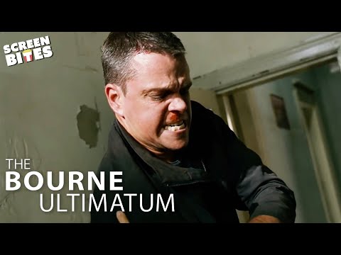 Bourne vs Desh Fight | The Bourne Ultimatum (2007) | Screen Bites