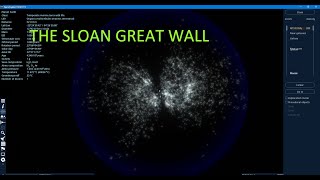 I Found The Sloan Great Wall In SpaceEngine