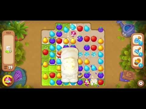 Gardenscapes Level 1151