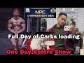 One Day Before Show | Carbs loading | Npc Championship | RTO EP-11