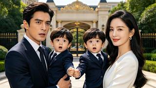 【EngDub】Twins meet at school, cold CEO instantly recognizes them, mommy panics!  #ceo #drama #baby