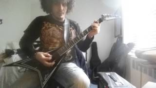 Overkill &quot;Who Tend The Fire&quot; Guitar Cover