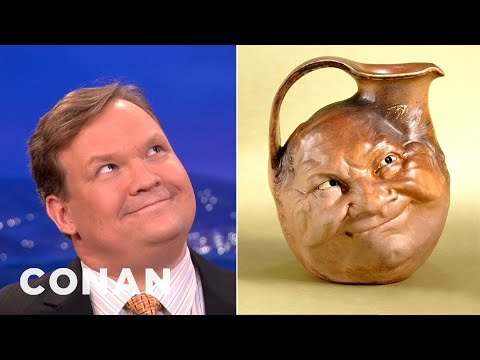 Stoneware Jug Is Proof Of Andy Richter's Past Life | CONAN on TBS