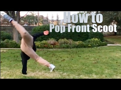 How to Pop Front Scoot | Tricking Tutorial #68