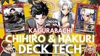 CHIHIRO AND HAKURI DECK from Kagurabachi - Union Arena Trading Card Game
