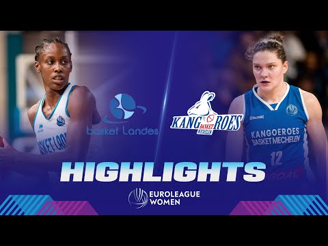 Basket Landes v Kangoeroes Mechelen | Gameday 12 | Highlights | EuroLeague Women 2022-23