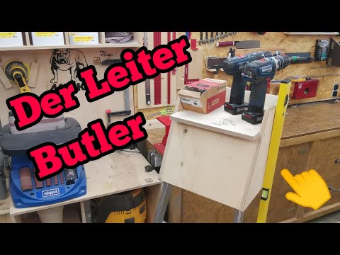 Das Leiter Upgrade ! Super Werkstatt Helfer für jede Leiter