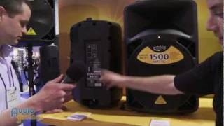 Video thumbnail for Behringer Eurolive B612D and B615D Powered Speakers - NAMM 2012 - AudioSavings by audiosavings