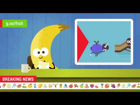 2016 Doodle Fruit Games: Apple Water Polo Newscast