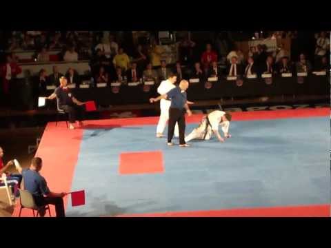 Ildar Campeonato Europeo Kyokushin en Zaragoza KO 2012