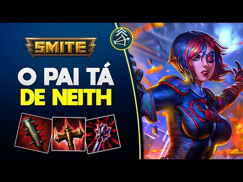 Relaxa, "o pai tá de Neith" NEITH ADC - ⚡ Smite BR Ranked Conquista