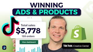 TikTok Creative Center Tutorial for Dropshipping | Discover Winning Ads and Products