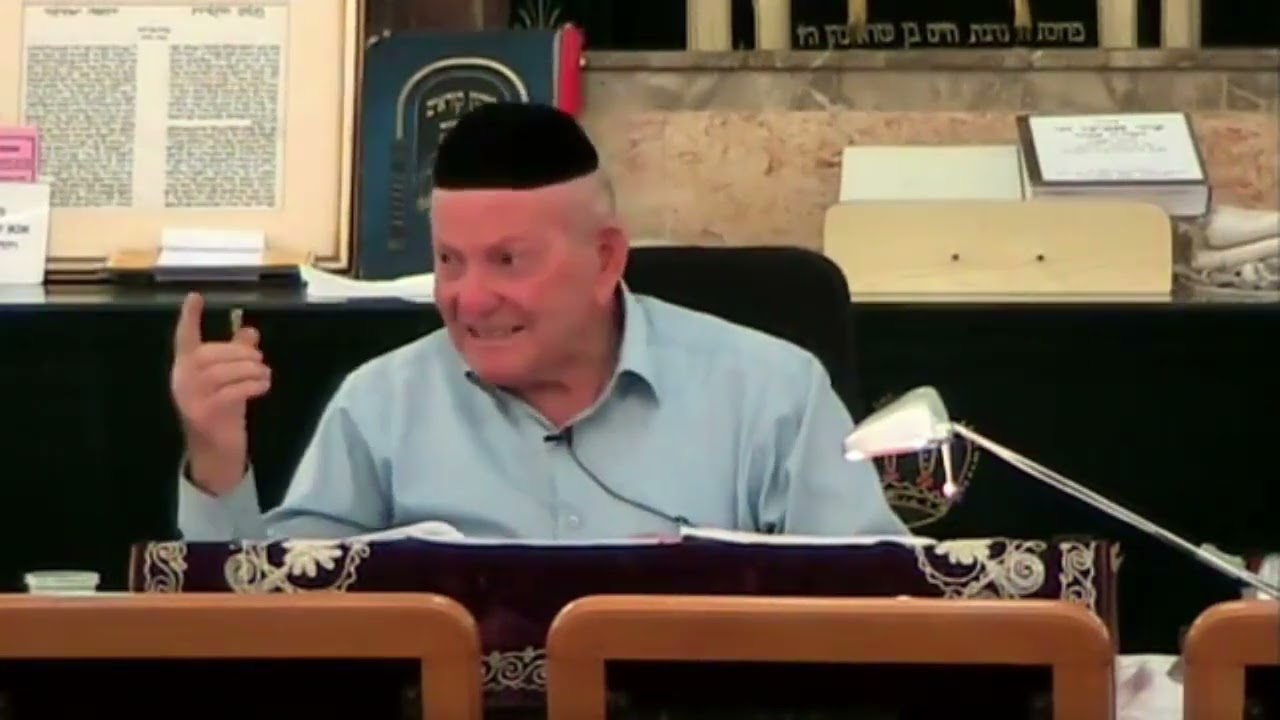 תשעה באב - החלבן הרב חיים כהן זצ''ל