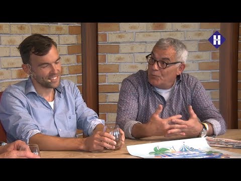 'Aan tafel' talkshow met Erik-jan de Sterke. te gast: organisatie Ledub Festival