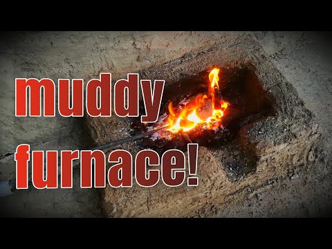 start forging today | make a simple furnace in your home with brick and mud