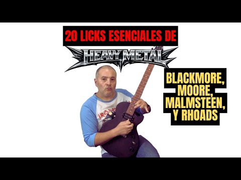 20 Essential Heavy Metal Licks | Guitar Legends